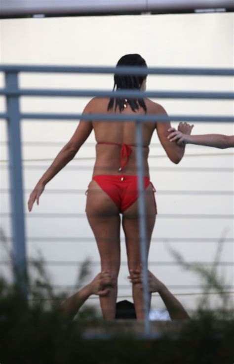 EVA LONGORIA In Bikini At A Pool In Miami HawtCelebs