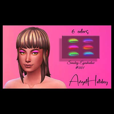 Angel Smokey Eye Shadow Create A Sim The Sims 4 CurseForge