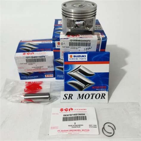 Promo Piston Seher Kit Plus Ring Seher Spin Ukuran Standar Original