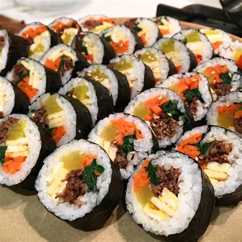 kimbap maangchi