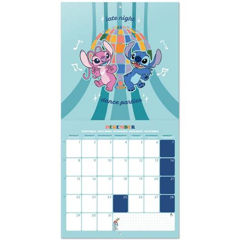 Stitch Calendrier Mural Shopforgeek Calendrier Grupo Erik