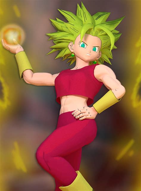 Kefla Super Saiyajin Legendario Personajes De Dragon Ball Chica