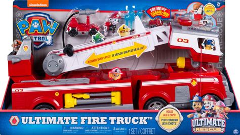 Customer Reviews Paw Patrol Ultimate Rescue Fire Truck Multicolor