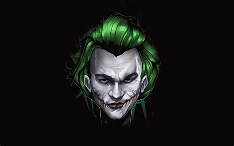 3840x2400 Joker 4k Face Minimal 4k HD 4k Wallpapers, Images, Backgrounds, Photos and Pictures