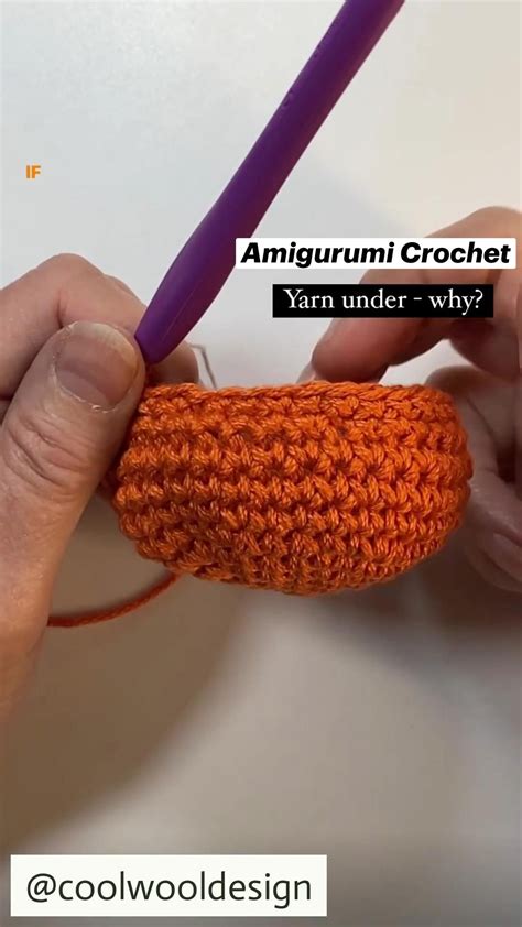 Amigurumi Crochet How To Use Yarn Under Technique To Avoid Holes Video