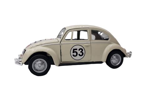 Miniatura Colecionável Carro de Fricção Fusca Herbie 53 Herbie Meu