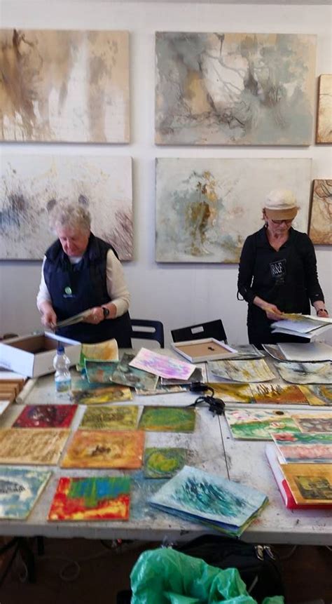 Belen Millan Malaga Spain Lead The Encaustic Retreat With Ellen