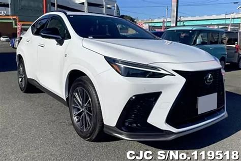 2023 Lexus Nx 350h White For Sale Stock No 119518 Japanese Used