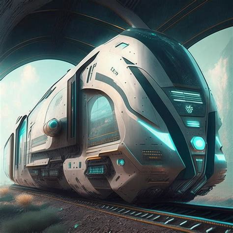 Futuristic Sci Fi Train By Pickgameru On Deviantart