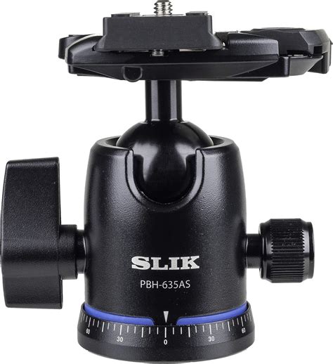 Amazon SLIK Pbh 635As Ball Head With Arca Compatible QR Black