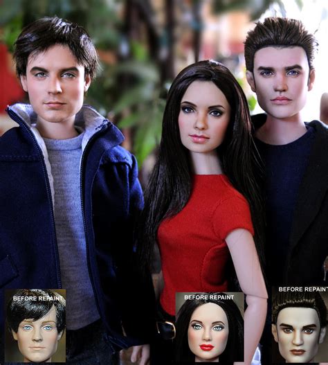 VAMPIRE DIARIES DOLL REPAINTS by noeling on DeviantArt