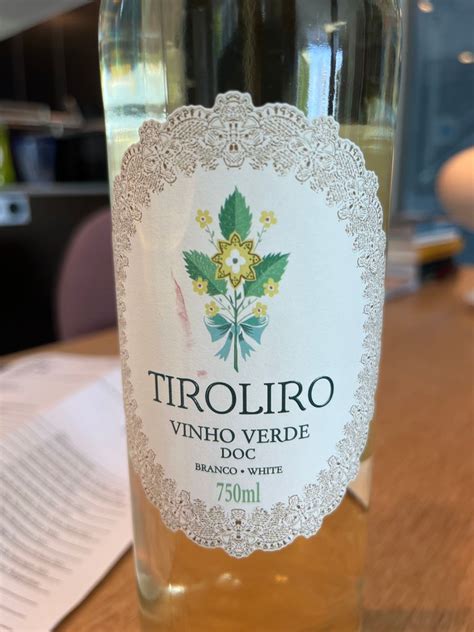 2021 Tiroliro Vinho Verde Portugal Minho Vinho Verde CellarTracker