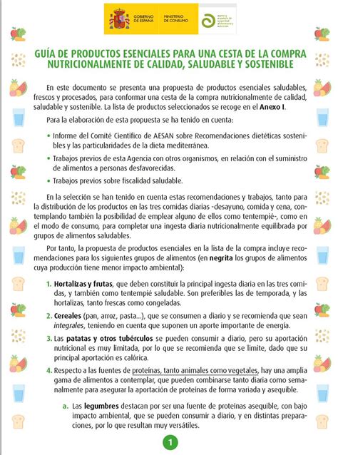 Tu Endocrino On Twitter Gu A De Productos Esenciales Que Debe Incluir