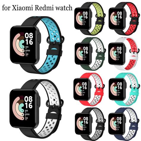 Silicone Strap For Xiaomi Mi Watch Lite Global Version Smart Watch