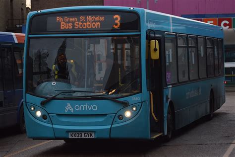 3560 Kx09 Gyk Nsf Stevenage Bus Station 30 12 20 Arriva Bu Aaron