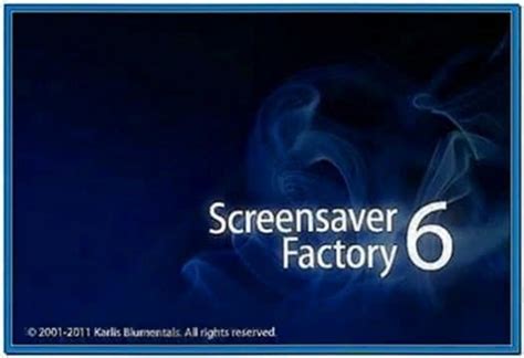 Screensaver Factory Enterprise 61 Download Screensaversbiz