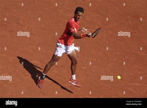 Juan Pablo Varillas Of Peru During Day 8 Of The 2023 French Open