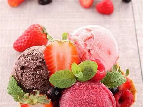 Glace Aux Fruits Recette De Glace Aux Fruits Marmiton