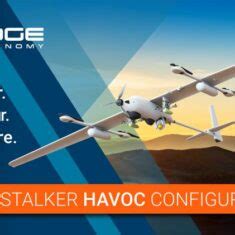 Performance Enhancement To Edge Autonomy S Vxe Stalker Uas Ust