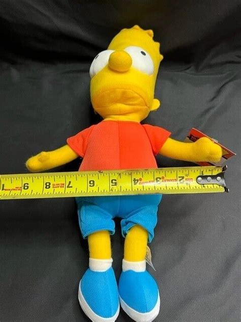 Nwt 2005 The Simpsons Bart Simpson Nanco 10 Plush Stuffed Toy 20th Century Fox 4579377194