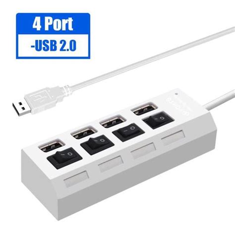 Ports Usb Blanc S Parateur Multi Ports Usb Hub Avec