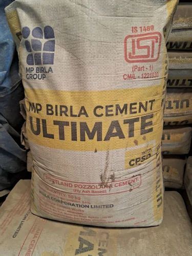 Ultimate MP Birla Cement 50 KG At Rs 395 Bag In Maunath Bhanjan ID