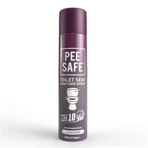 Pee Safe Toilet Seat Sanitizer Spray Lavender 300 Ml Washroom