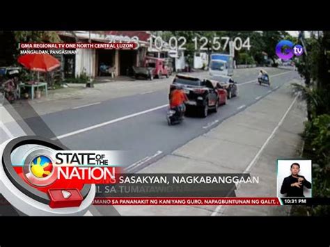 Tatlong Sasakyan Sa Pangasinan Nagkabanggaan Dahil Sa Tumatawid Na Aso