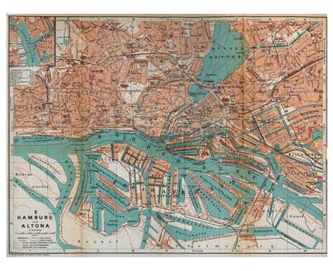 Mapas De Hamburgo Colecci N De Mapas De La Ciudad De Hamburgo