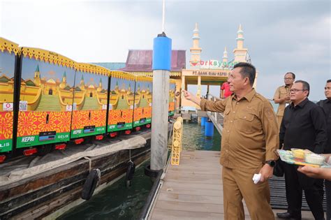 Unit Kendaraan Listrik Tiba Di Pulau Penyengat Gantikan Bentor