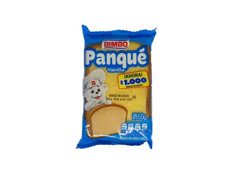 Panque Vainilla X 60 Gr Bimbo | Sumafrut