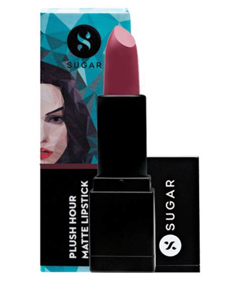 Sugar Cosmetics Plush Hour Matte Lipstick 03 Minnie Mauve Rose Mauve 39 Gm Buy Sugar