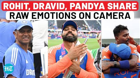 Rahul Dravids Jobless Joke Rohit Sharmas Gratitude Hardik Pandya