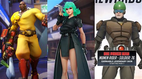 Soldier 76 One Punch Man Skin Revealed For Overwatch 52 Off