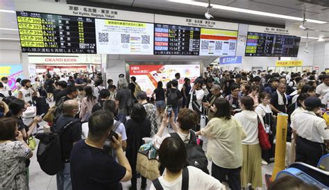 蘭恩雨彈狂炸 日本新幹線「停駛185列」誤點5小時！影響30萬旅客 Ettoday國際新聞 Ettoday新聞雲