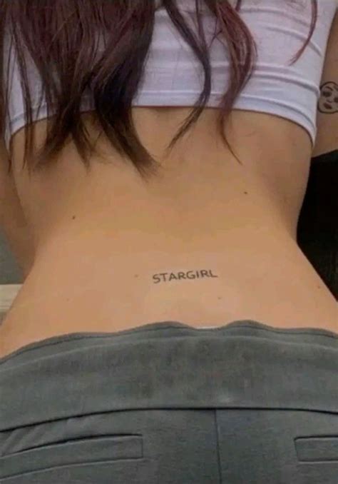 Tattoo Female Stargirl Backtattoo Idee Per Tatuaggi Tatuaggi Con