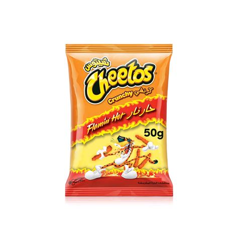 Cheetos Crunchy Flaming Hot 50g Spinneys Uae