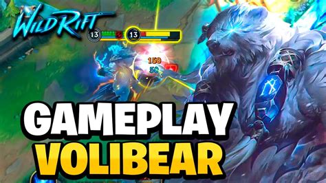 Primer Gameplay Volibear Va A Estar Rot Simo Wild Rift Youtube