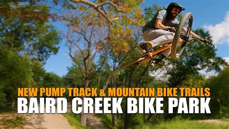 New Pump Track Mountain Bike Trails Baird Creek Bike Park Youtube