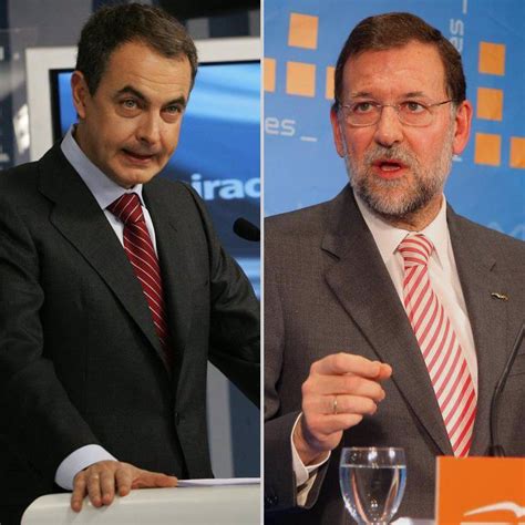 Zapatero Y Rajoy Se Enfrascan En Un Cruce De Acusaciones En El Cara A