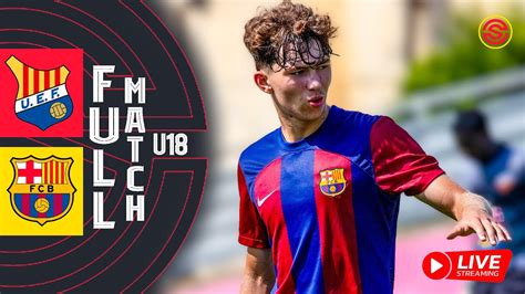 FULL MATCH UE Figueres Vs FC Barcelona Juvenil B U18 2023 YouTube