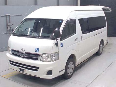 Japan Used Toyota Hiace Commuter TRH228B Long Van 2011 For Sale 719723