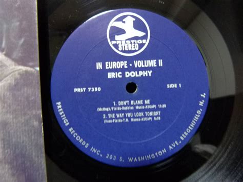 Yahoo Rvg Eric Dolphy In Europt Vol