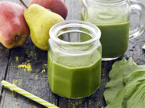 Avocado Spinach Pear Smoothie Healthy Smoothie Recipe