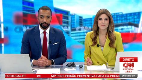 Cnn Meio Dia H De Fevereiro De Cnn Meio Dia Tvi Player