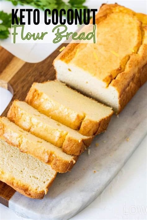 Easy Keto Coconut Flour Bread Low Carb Bread Recipe