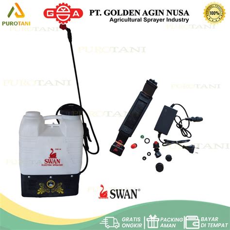 Jual Tangki Semprot Sprayer Swan GSE 16 Elektrik Battery Shopee Indonesia