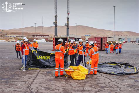 El Puerto De Paracas RealizÓ El Entrenamiento TeÓrico PrÁctico Del Plan De Contigencias En Caso