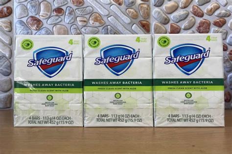 Safeguard Soap Per Piece Charcoal Aloe Vera Papaya Types Completely