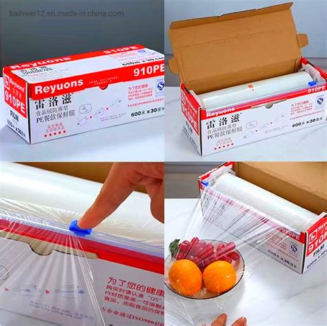 Transparent Composite Film Food Grade Pe Cling Wrap Cling Film And